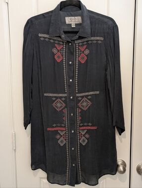 Ryan Michael Sueded Caviar Tunic/Dress - L